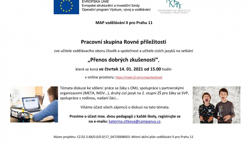 MAP II - Rovné příležitosti